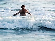 В океане купались только русские и негры